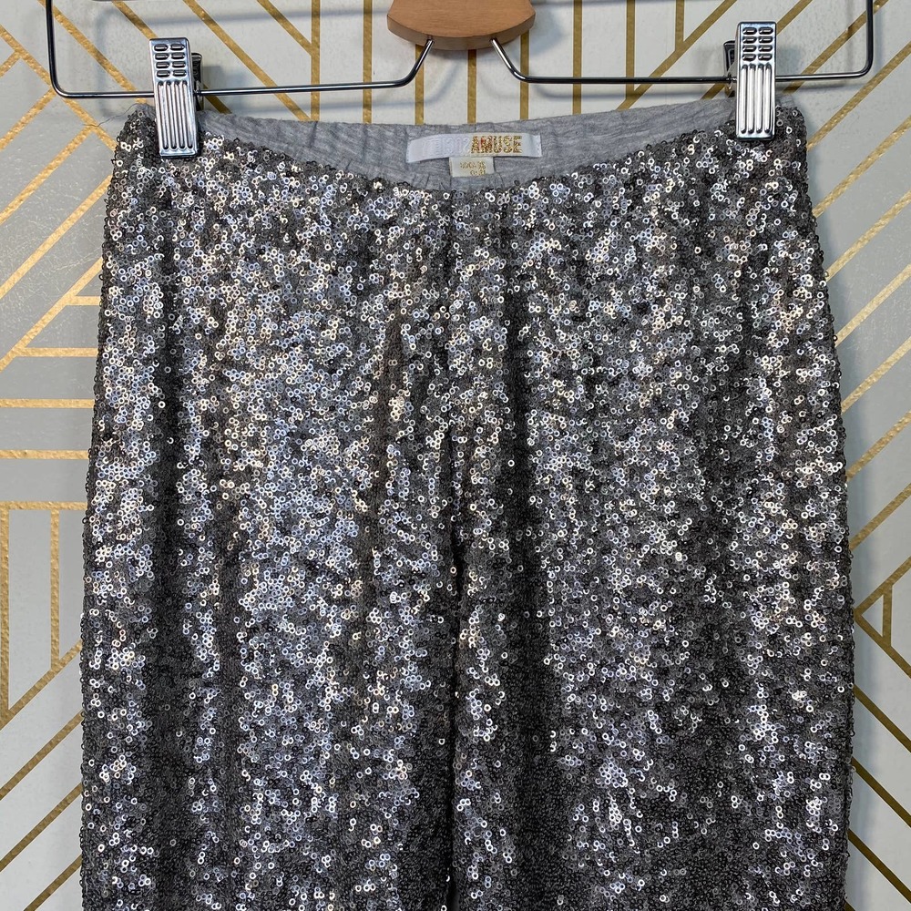 Amuse Society In A Manner Of Sequin Leggings - Picture 3 of 11
